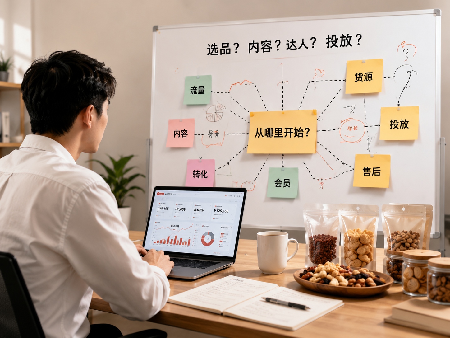食品企业抖音经营路径规划